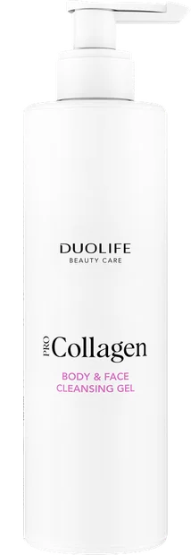 Gel nettoyant visage & corps — DUOLIFE · Pro Collagen